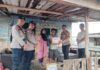 Polres Bintan Salurkan Bantuan untuk Korban Angin Kencang di Desa Air Glubi