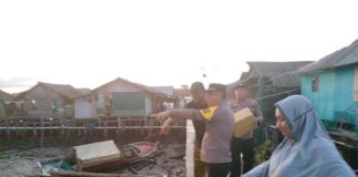 Puting Beliung Terjang Bintan, Polres Beri Bantuan Darurat