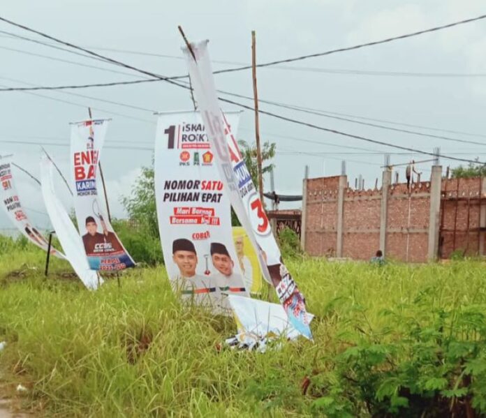 APK Paslon Pilkada Karimun