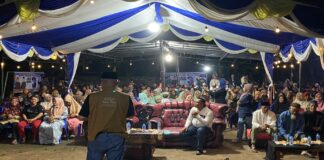 Kampanye di Teluk Air, Ratusan Warga Beri Dukungan dan Minta BARA Pimpin Karimun