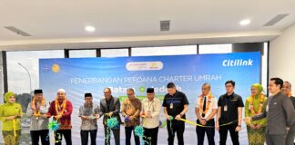 Hang Nadim Batam Mulai Layanan Pemberangkatan Umrah Tanpa Transit