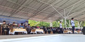 Jadi Inspektur Upacara Hari Guru Terakhir, Ini Pesan Rudi kepada Guru