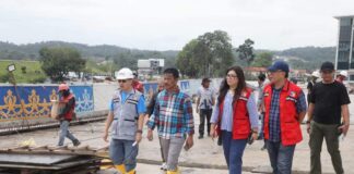 Hari Pertama Cuti, Rudi Tinjau Renovasi VVIP Bandara hingga Flyover Sei Ladi