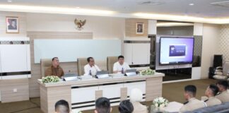 Amsakar Terima Kunjungan Silaturahmi Praja IPDN