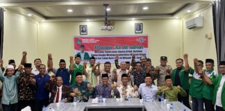 Jelang Nataru, GP Ansor Karimun Gelar Pertemuan Bersama Tokoh Lintas Agama