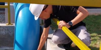 Air Keruh dan Berwarna Hijau, BP Batam Perbaiki Pompa Dosing IPA Duriangkang 5 air keruh dan bhijau batam