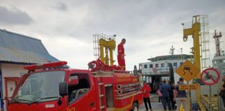 BPTD Kepri Duga Kebakaran KMP Mulia Nusantara dari Kamar ABK