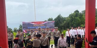 Apel Gelar Pasukan Operasi Lilin Seligi 2024, Polres Anambas Siap Amankan Nataru operasi lilin seligi anambas