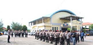 Polresta Barelang Kawal Rapat Pleno Rekapitulasi Hasil Pilkada Batam