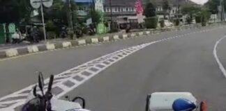 Alami Laka Tunggal Kanit Gakkum Polres Tanjungpinang Tidak Sadarkan Diri