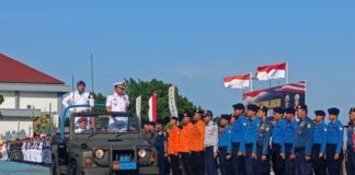 Laksma TNI Berkat Widjanarko Resmi Jabat Danlantamal IV Batam Laksma TNI Berkat Widjanarko