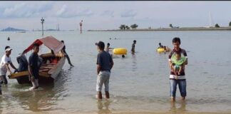 Ada Penampakan Buaya di Pantai Bahagia Nongsa, Warga Diimbau Hati-Hati pantai bahagia nongsa