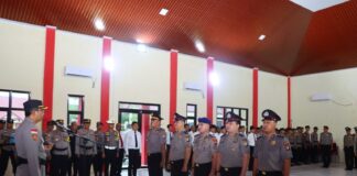 38 Personel Polres Natuna Naik Pangkat, Wujud Dedikasi dan Amanah Baru anggota polres natuna naik pangkat