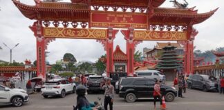 Polda Kepri Patroli Rumah Ibadah Amankan Perayaan Imlek polda kepri amankan imlek