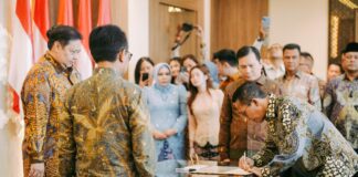 Usai Pelantikan Walikota, Amsakar-Li Claudia Pelantikan Kepala dan Wakil BP Batam