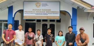 Petugas Gabungan Amankan PMI Ilegal di Karimun, Pengurus Kabur pmi ilegal di karimun