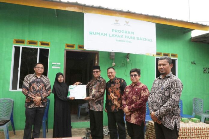 baznas kepri rumah layak huni baznas