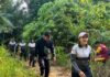 Sehat dan Kompak, Polres Bintan Gelar Pendakian Gunung Lengkuas pendakian gunung lengkuas bintan
