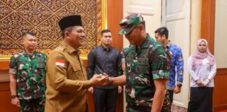Pangkogabwilhan I Baru Temui Gubernur Kepri, Bahas Stabilitas Wilayah Pangkogabwilhan I Baru