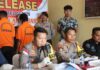 Polres Anambas Ungkap Kasus Narkoba, Tiga Pelaku Ditahan