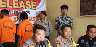 Polres Anambas Ungkap Kasus Narkoba, Tiga Pelaku Ditahan