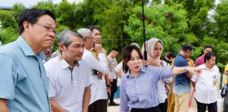 Li Claudia Chandra Beri Atensi Serius Aktivitas Penimbunan DAS Permata Baloi