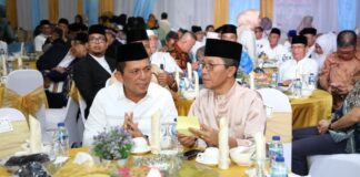 Buka Bersama Warga, Amsakar Santuni 1.000 Anak Yatim Piatu buka bersama amaskar