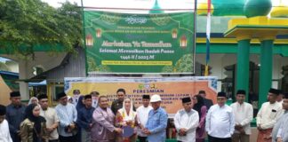 SPAM Sedanau Resmi Beroperasi, 1.410 Rumah Kini Terlayani Air Bersih spam sedanau resmi beroperasi