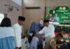 Ratusan Jemaah Padati Lapangan Apel Makorem 033/WP untuk Sholat Idul Fitri 1446 H