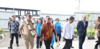 Amsakar Sambut Ketua MPR dan Menteri P2MI di Batam Menteri P2MI di Batam
