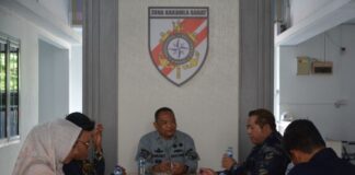 Kepala Zona Bakamla Barat Terima Kunjungan Konsulat AS