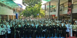 Wagub Nyanyang Ajak Karateka BKC Batam Harumkan Nama Kepri bkc batam