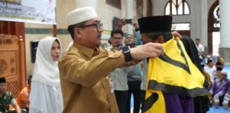 Harapan dan Doa Iringi 57 Jemaah Haji Natuna Menuju Tanah Suci jamaah haji natuna