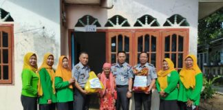 Hari Bakti Pemasyarakatan ke-61, Rutan Karimun Bagi Sembako Gratis sembako gratis rutan karimun