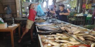 Usai Lebaran, Banyak Warga Berburu Ikan dan Udang Segar di Pasar