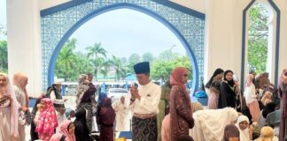 Amsakar Rayakan Idul Fitri dengan Open House, Warga Antusias Hadir open house amsakar