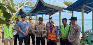 Polisi Siaga di Pantai Setokok Demi Keamanan Wisatawan pantai setokok