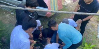 Cemburu Buta, Pria di Bintan Bacok Teman Lama di Depan Rumah pria bintan bacok teman