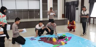 Polres Lingga Asah Strategi Hadapi May Day lewat Simulasi Taktis may day di lingga