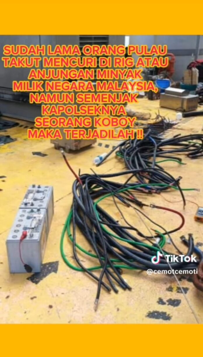 Kapolsek Palmatak Viral