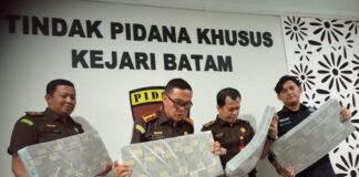 Kejaksaan Batam Terima Rp7,05 Miliar Uang Pengganti Korupsi PNBP Pelabuhan