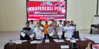 Polres Natuna Mengamankan Residivis Pencurian, Sudah 5 Kali Beraksi