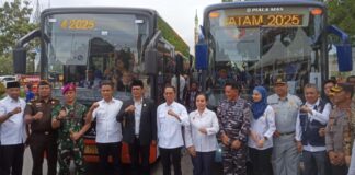 Sehari Usai Diresmikan, Bus Trans Batam Berteknologi AI Alami Kebocoran trans batam berteknologi AI