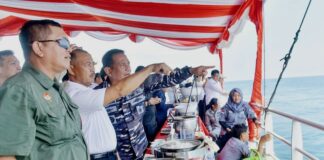 Proyek Menara Suar Karang Singa Dipercepat, Perkuat Kedaulatan Maritim RI menara suar karang singa