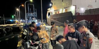 Satgas Pekat Sisir Pelabuhan Tarempa, Tak Temukan Premanisme pelabuhan tarempa