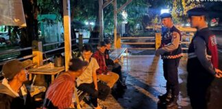 Polresta Barelang Intensifkan Patroli Dini Hari Cegah Geng Motor patroli dini polresta barelang