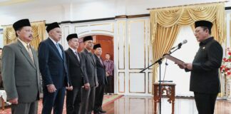 Lantik Pimpinan Baru BP Karimun, Gubernur Ansar Targetkan Optimalisasi Potensi Kawasan Bebas