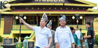 Gubernur Ansar Sambut Ketua dan Wakil Ketua DPD RI, Ajak Ziarah ke Pulau Penyengat