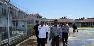 Dirjenpas Tinjau Lapas Nabire Usai Belasan Napi Kabur, Jenguk Sipir Terluka