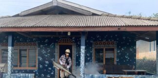 Komitmen Dukung Kesehatan, PT Timah Gelar Fogging di Desa Gemuruh Karimun Cegah DBD